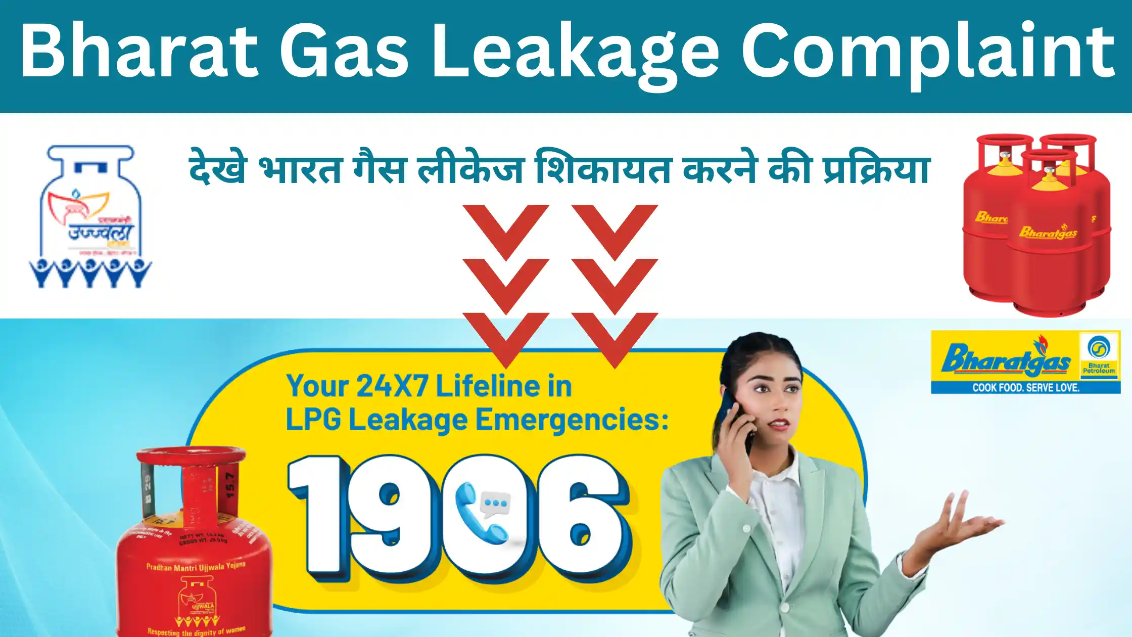 Bharat Gas Leakage Complaint